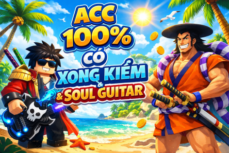 ACC - MAX LEVEL + Godhuman + Cursed Dual Katana + Soul Guitar